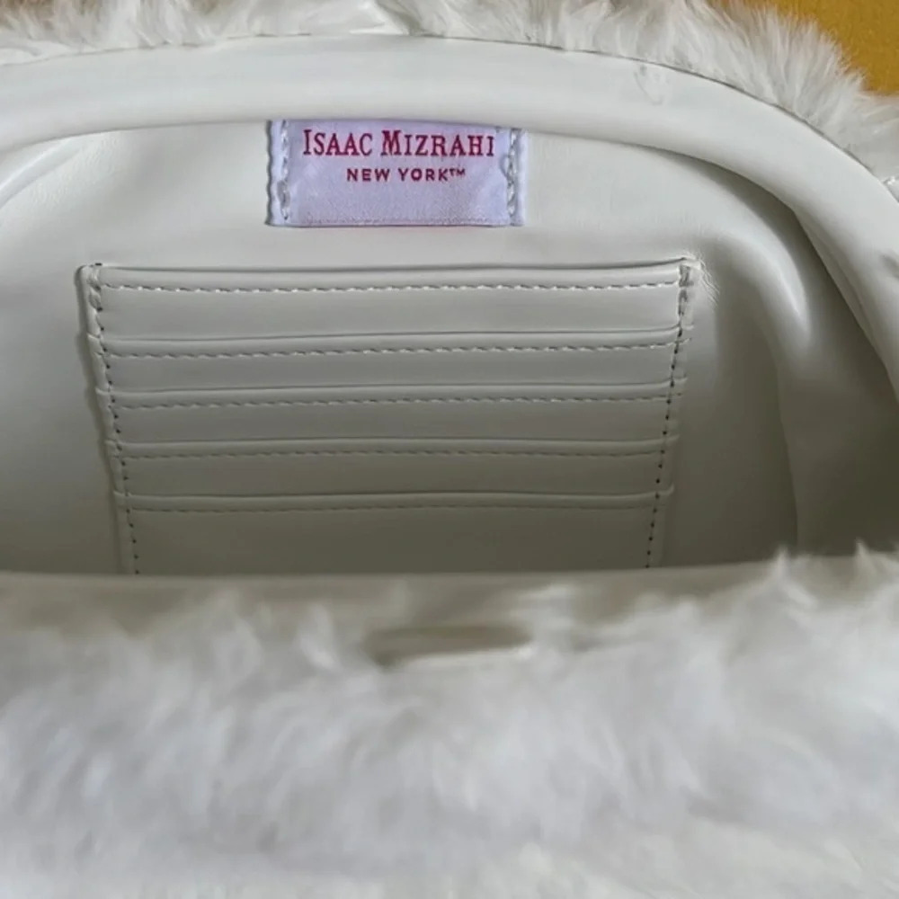 ISAAC MIZRAHI new york  faux fur NEW‎ bag - Picture 8 of 11